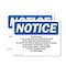 Signmission No Soliciting If You Do Not Have An Appointment OSHA Notice Sign, Plastic, 14in W x 10in L, 2PK OS-2PACK-NS-P-1014-L-14823 - alternate 1